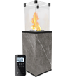 Нагреватель газовый PATIO/G31/37MBAR/Q/N/P/G - NATURALI PIETRA GREY, пульт